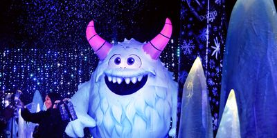An inflatable Yeti from Dazzling Nights 2025.